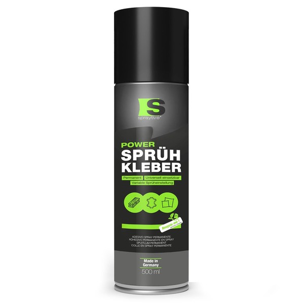 Spraytive Spraytive 1 x 500ml Power Sprhkleber: Fr Textilien, Vlies,
