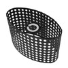 Iron Hollow Oval Lampshade Metal Engraving Hollow Lampshade Compatible for