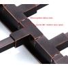 ELLO&ALLO Oil Rubbed Bronze Swing Out Towel Rack for Bathroom