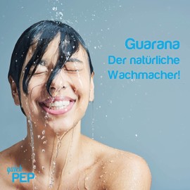 Quick Pep Guarana Capsules 500 mg, Energy Kick with Guarana Caffeine, Natural Waker, Long-Lasting Energy Supply in Just 30 Minutes, Diet Supporting, Made in Germany, Pack of 100