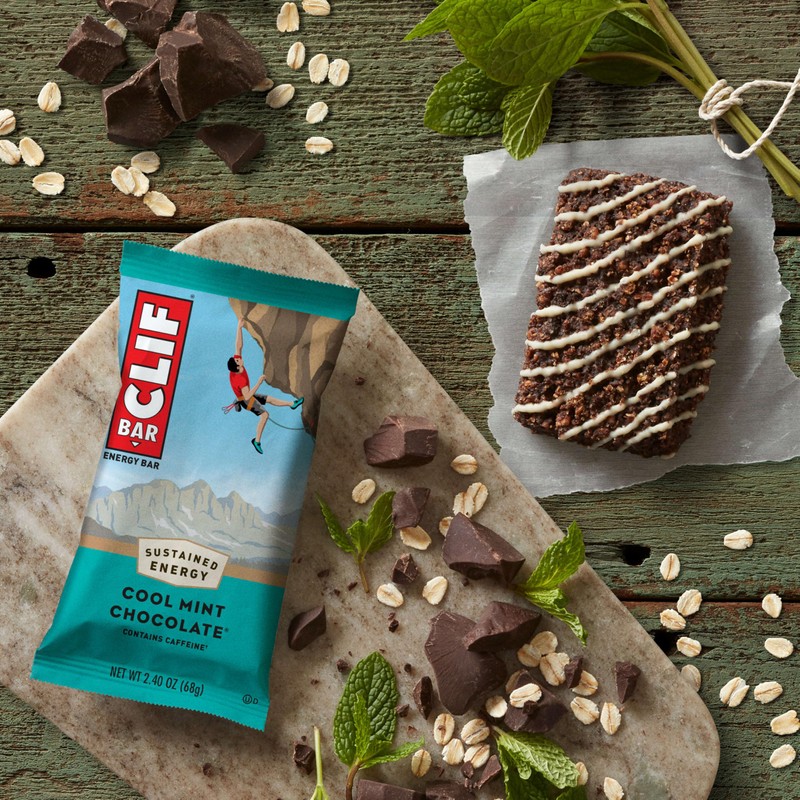 CLIF BAR - Energy Protein Bars - Cool Mint Chocolate
