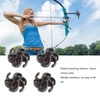 Leapiture Pack of 4 Archery Stabilisers, Vibration Damper for Bow