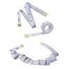 5 Pack Body Measuring Tape, Double Scale 60inch/150cm Body Sewing