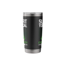 Cybersecurity Professional Funny IT Security Ethical hacker Stainless Steel Insulated Tumbler