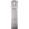 Truper RGL-30, Regla de acero inoxidable, 12"