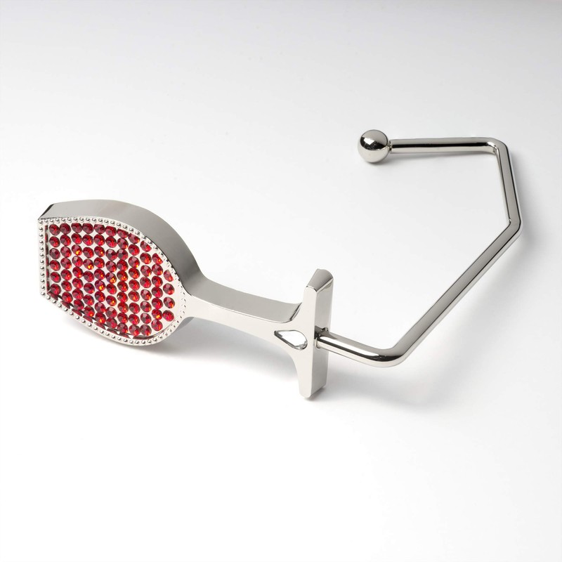 Chris's Stuff Wine Lover's Purse Hook - Portable Handbag Holder