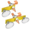 BAYTORY Upgrade Magnetic Welding Support Ground Clamp Tools, Double +