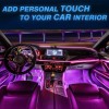 MICTUNING Interior Car LED Strip Lights, RGB 6-in-1 Neon Atmosphere