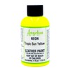 Angelus Leather Paint 4 Oz Neon Tropic Sun Yl