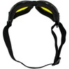 Birdz Eyewear Eagle Motorcycle Goggles (Black Frame/Yellow Lens)
