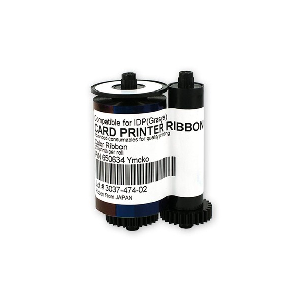 650634 YMCKO Color Ribbon For IDP Smart ID Card Printer