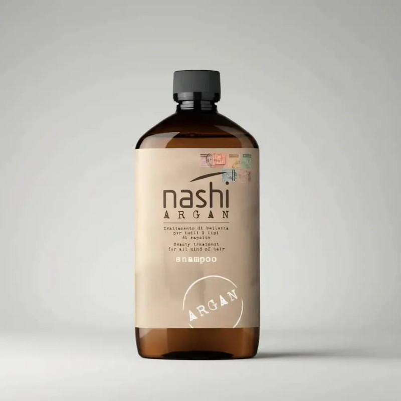 Nashi Argan Shampoo, Hidratante De Origen Natural, 500ml