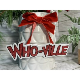 Dr. Suess Sale- Dr. Seuss How The Grinch Stole Christmas WHO-VILLE U117b