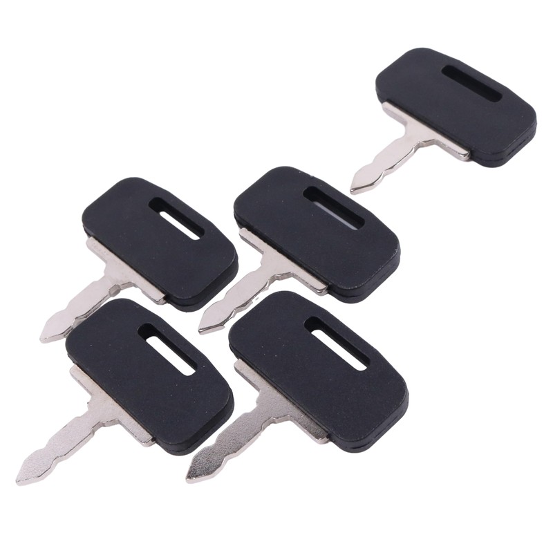 SUKATC 5PCS 3813361M1 Ignition Key Compatible with Massey Ferguson Tractor
