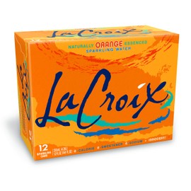 Shasta Beverages, Inc (Pantry) LaCroix Sparkling Water, Orange, 12 Fl Oz (pack of 12)