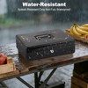 FiiMan Cash Box with Money Tray and Lock, Metal Locking