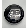 American Eagle AE Alloys Gloss Black Snap In Wheel Center