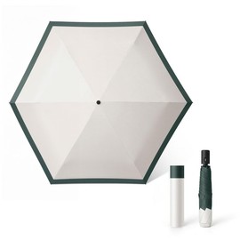 ST-TRADE ST Ultra Lightweight Auto Open and Close Folding Umbrella, One Touch UPF50+ Parasol, Folding, Full Shade, Auto Open and Close, Ultra Lightweight, Only 7.4 oz (210 g), Folding Umbrella, 6