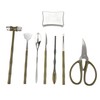8PCS Lobster Crab Cracker Tools Stainless Steel Seafood Claw Tool
