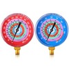 Relaxweex Refrigeration Pressure Gauge Kit R-134a, R-404a, R-2092, R-410a R-134a