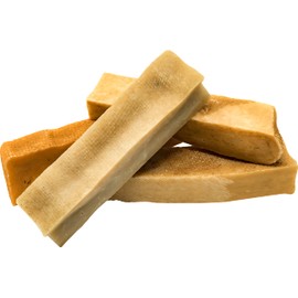 peaksNpaws: Yak Milk Dog Treats - Natural Yak Chews from Himalayan Mountains - for Aggressive Chewers - Extra Large, Value Pack 3 Chews - Grain Free - Easily Digestible, Promotes Oral Health