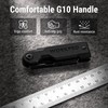 WORKPRO Folding Utility Knife with 10 Extra SK5 Blades, EDC