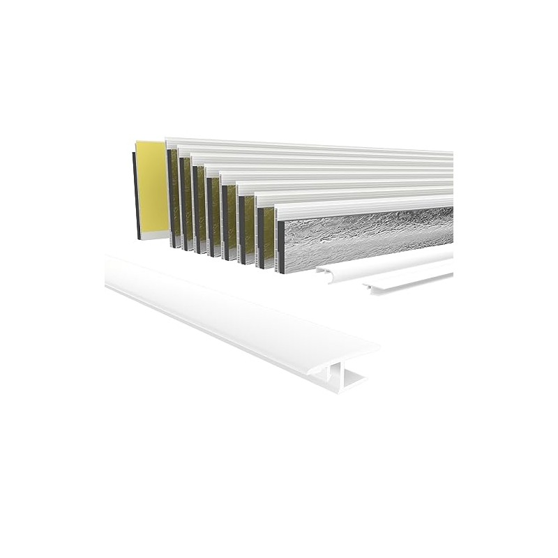 HEXIM PVC Mounting Profile for Inspection Flaps, Length: 1000-2000 mm,