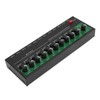 10 Channel Sound Mixer Independent Volume Control Knob Professional Multichannel