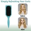 Defining Brush For Women,Boar Bristle Hair Brush, Styling Brush for