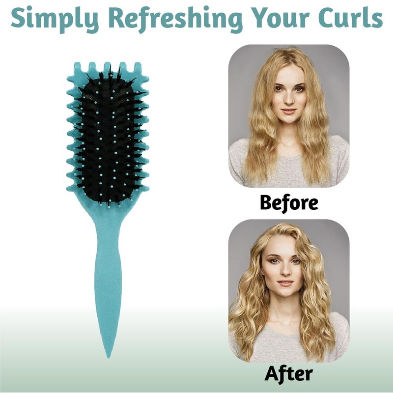 Defining Brush For Women,Boar Bristle Hair Brush, Styling Brush for