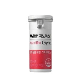 Ginomaster 1 bottle, 1 month supply of female probiotics, 5 billion CFU Y-zone vaginal probiotics, health functional food / 지노마스터 1개 1개월분 여성유산균 50억 CFU Y존 질유산균 건강기능식품