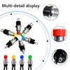 VEXUNGA Momentary Push Button Switch 1A 250V AC Mini Push
