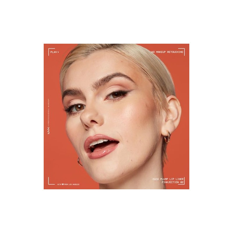 NYX Professional Makeup Duck Plump Liner, Delineador de Labios Voluminizador,