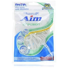 Precision 6 x 50ct Aim Precision Dental Floss Picks
