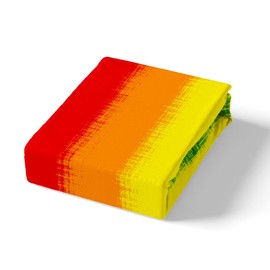 Feelyou Rainbow Bedding Sheets Colorful Rainbow Bed Sheets for Kids Boys Girls Multicolor Bedding Fitted Sheet Ultra Soft Sheet Set 1 Bed Sheets with 2 Pillowcases Queen Size