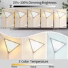 haultop Dimmable LED Corner Light with Remote, 3000K/4000K/6000K Plug in