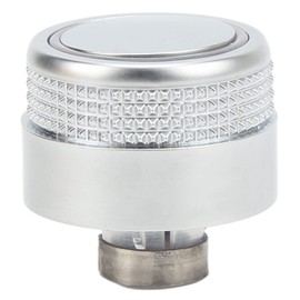 Aramox Perilla de Volumen 4G0919070 Perilla de Control de Radio Botones de Perilla EstéReo Perillas de Control de Volumen de de Radio Accesorios de AutomóVil Reemplazo para S6