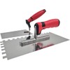 Maurerfreund, Tiling Set 2-Piece with Smoothing Trowel Rust-Proof Teeth 12
