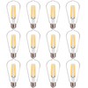 FLSNT 100W Equivalent LED Edison Bulbs, ST19 Dimmable LED Light