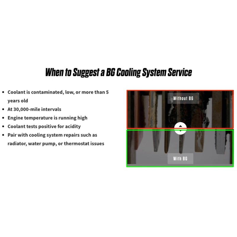 BG | COOLING SYSTEM CLEANER ✪NEW✪ 5408 8 OZ. OEM