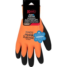 Kinco - Hydroflector Lined Waterproof Latex Work Gloves, Extra Warm, (1784P)