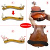 Rayzm Violin Shoulder Rest for 3/4 & 4/4 Violins, Collapsible