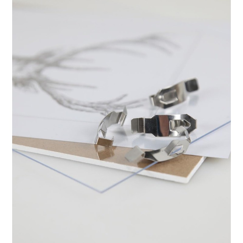 IDEAL TREND RX Frameless Picture Frame Picture Holder Clip Frame