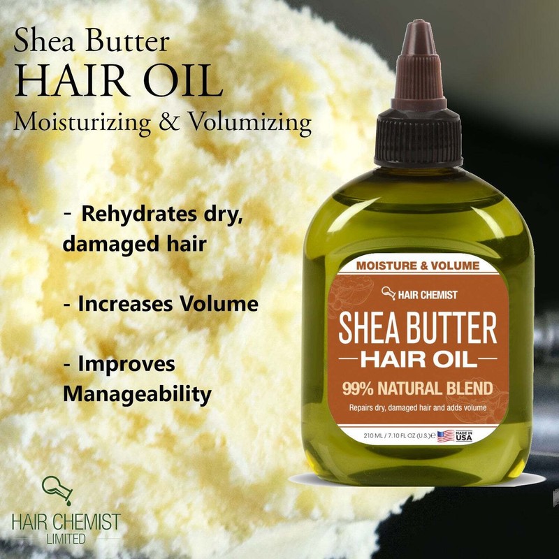 Hair Chemist 99% Natural Hair Oil - Shea Butter 7.1