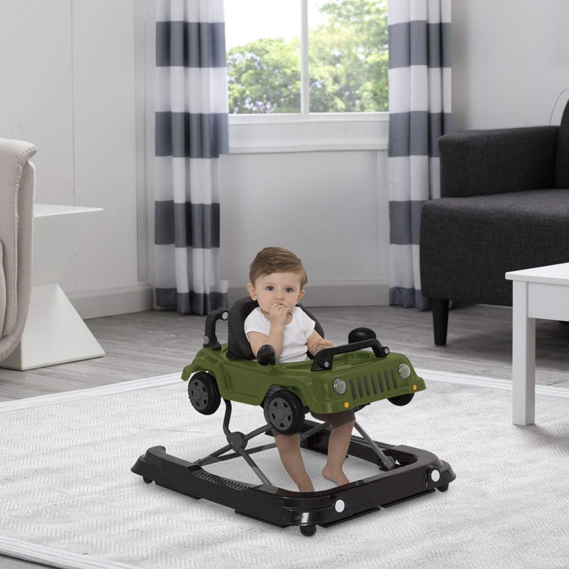 Jeep Classic Wrangler 3-in-1 Grow With Me Activity Walker -