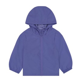 LONDON FOG Girls' Lightweight Waterproof Jacket, Purple, 14 Years