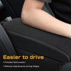 Htostar Racing Consoles Armrest Compatible with Honda Fit Jazz 2009-2013