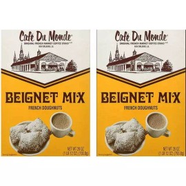 Cafe Du Monde Beignet French Donut Mix 28 oz - 2 Boxes