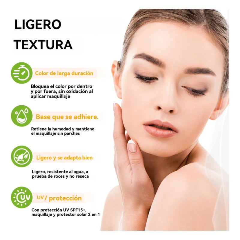Base De Maquillaje Mágica Que Se Adapta Al Tono De