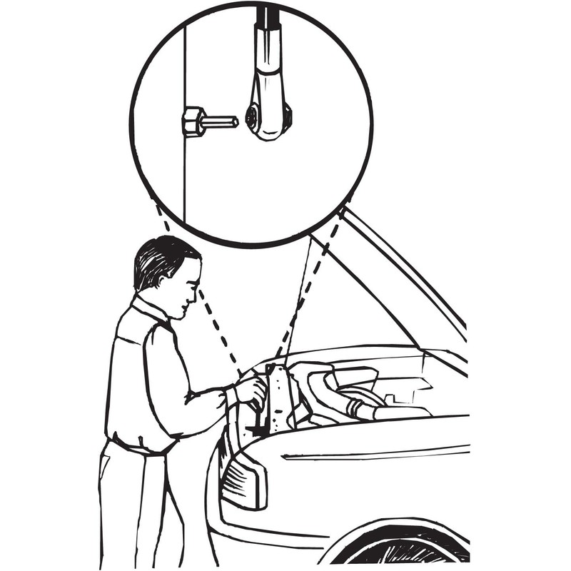 Lisle 14540 Headlight Adjusting Ratchet for Ford